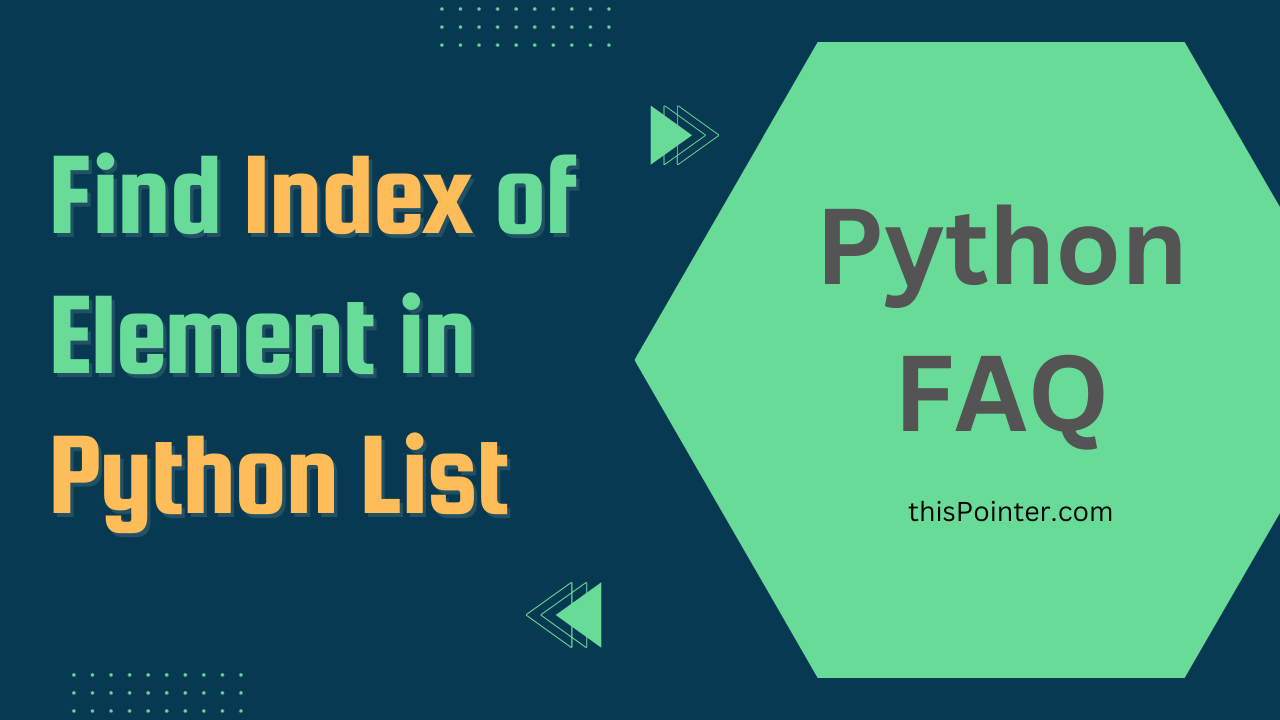 find-index-of-element-in-python-list-example-get-item-position