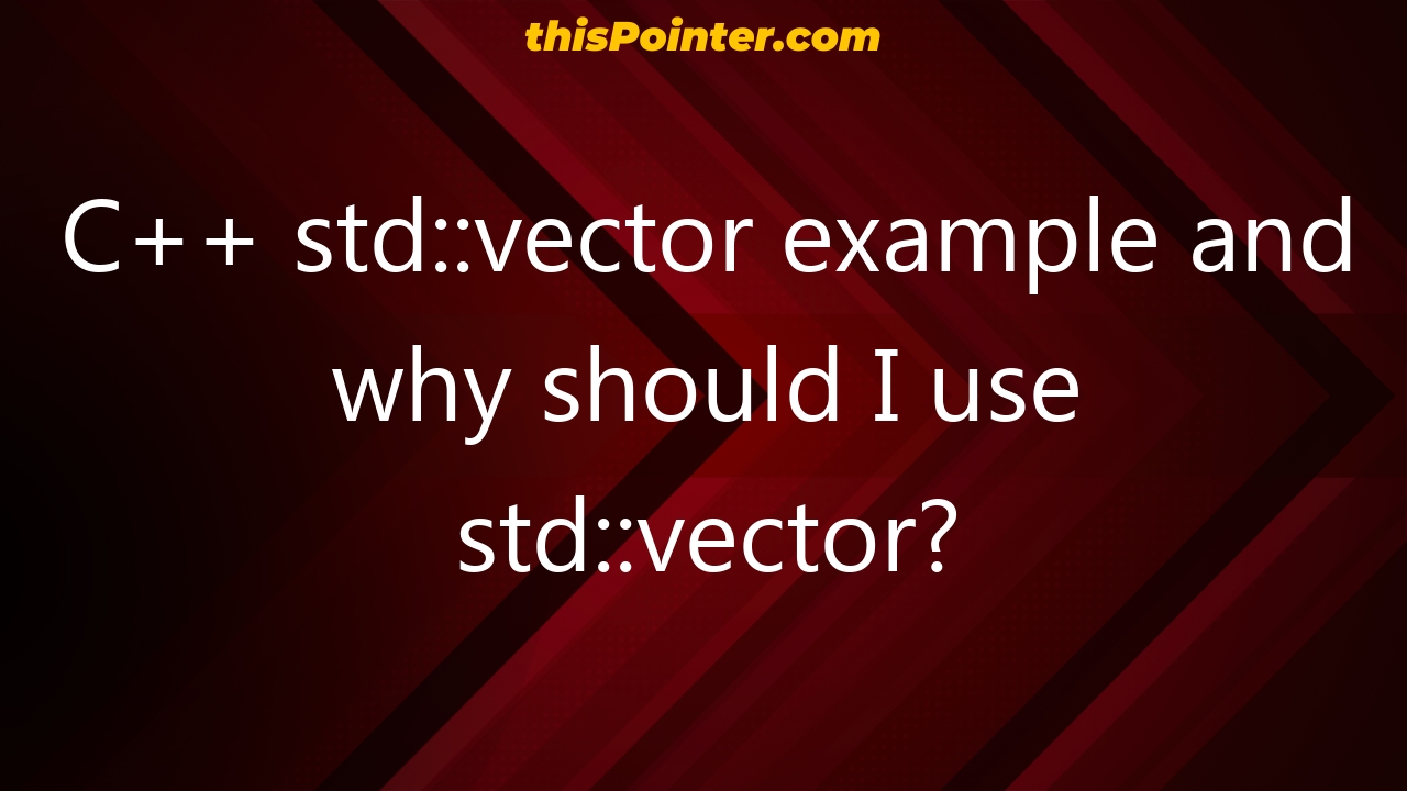 std vector assign from pointer