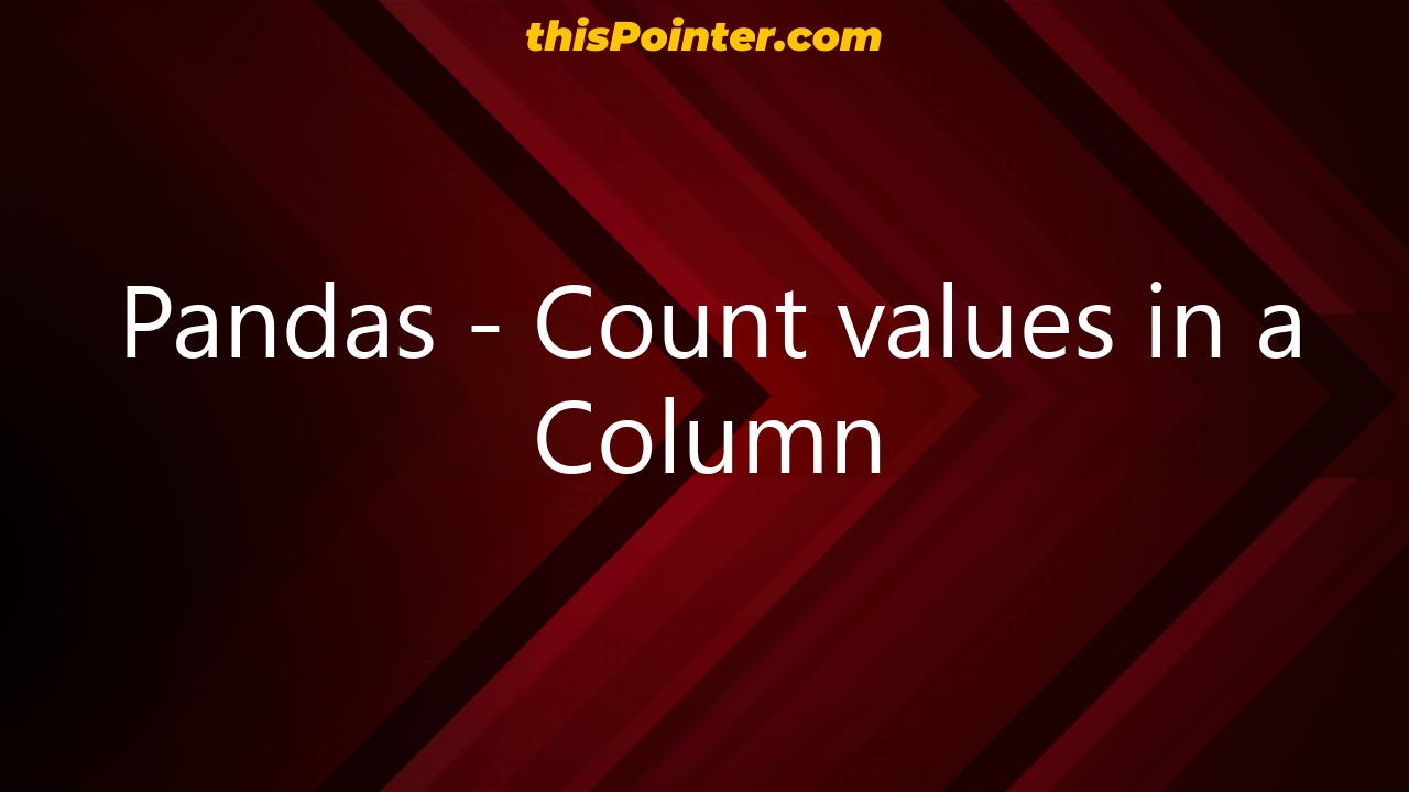 pandas-count-values-in-a-column-thispointer